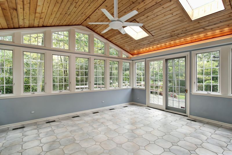 Elegant Glass Sunroom